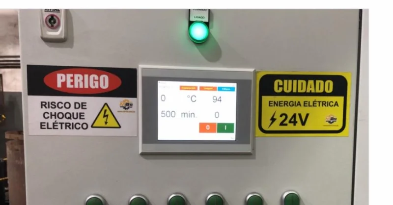 projeto de automação de equipamentos