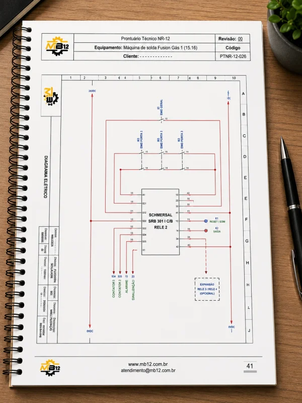 projeto elétrico industrial
