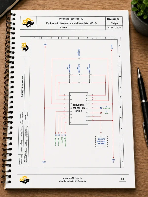 projeto elétrico industrial